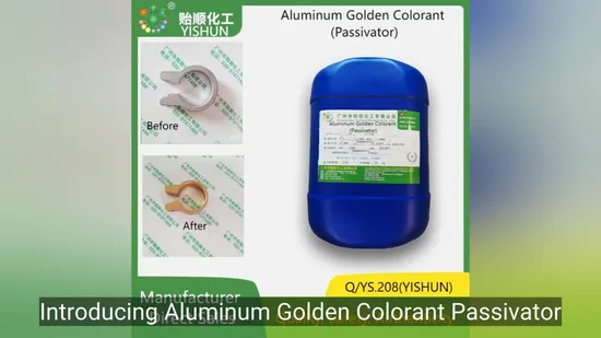 Hochwertiger goldener Aluminiumfarbstoff für eine hervorragende Oberflächenveredelung