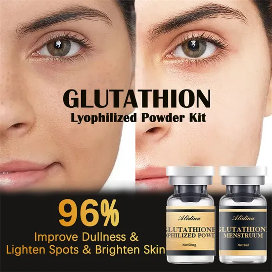 Glutathion Lyophilisiertes Pulver-Kit Leistungsstarke Inhaltsstoffe für Antioxidantien für Mikro