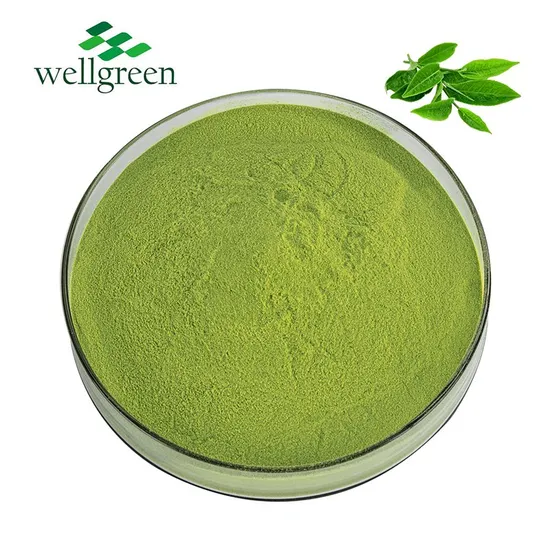 Bio, reich an Antioxidantien, Ballaststoffen und Vitaminen, reines Matcha-Grünteepulver
