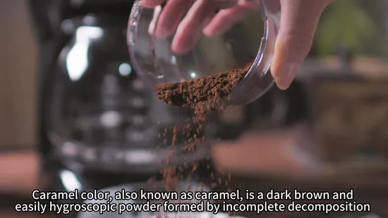 Lebensmittelzusatzstoffe Braune Farbe Flüssiges Karamellpulver Farbstoff Karamell